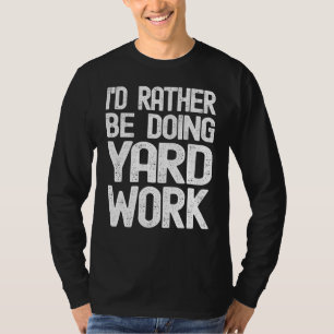 Camiseta Eu Preferencialmente Fazendo Jardinagem 3