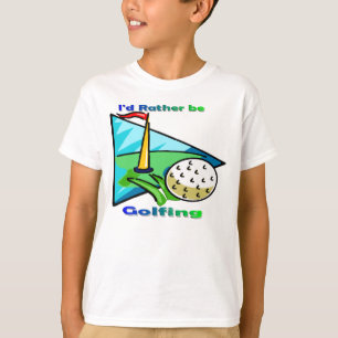 Camiseta Eu preferencialmente Golfing
