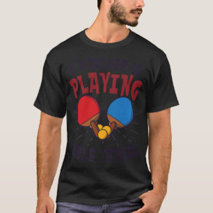 Camiseta Eu Preferencialmente Jogando Tênis Design