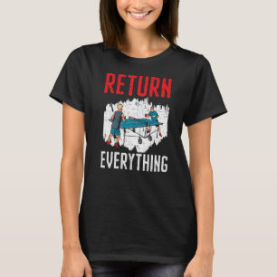 Camiseta Eu Preferencialmente Jogando Tênis Mesa Jogando Pi