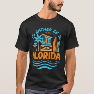 Camiseta Eu Preferencialmente Na Flórida, Souvenir Beach S.