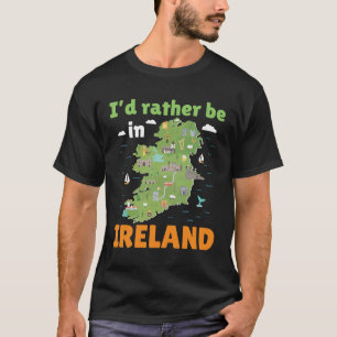 Camiseta Eu Preferencialmente na Irlanda