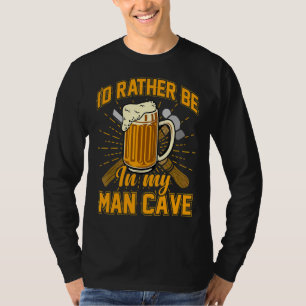 Camiseta Eu Preferencialmente Na Minha Caverna De Homem