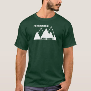 Camiseta Eu Preferencialmente Na Montanha Do Norte.