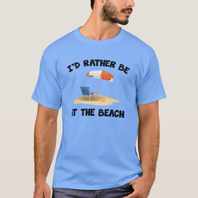 Camiseta Eu Preferencialmente Na Praia (Frente)