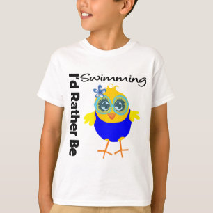 Camiseta Eu Preferencialmente Nadar Pintinho