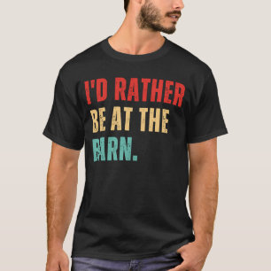 Camiseta Eu Preferencialmente no Barn para o dono do treina