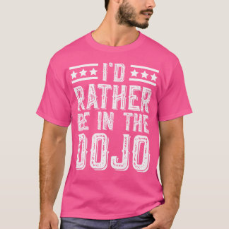 Camiseta Eu Preferencialmente No Dojo Karate