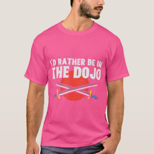Camiseta Eu Preferencialmente No Dojo Samurai Martial Arts 