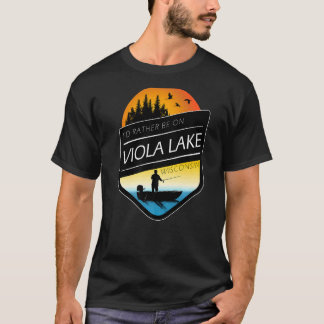 Camiseta Eu Preferencialmente No Lago Viola, Pesca De Wisco