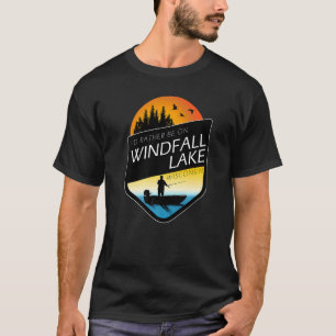 Camiseta Eu Preferencialmente No Windfall Lake Fisheries