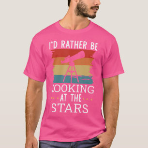 Camiseta Eu Preferencialmente Olhando As Estrelas Engraçada