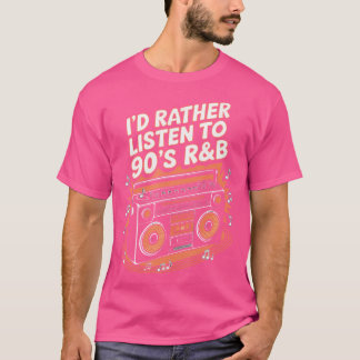 Camiseta Eu Preferencialmente Ouvir O Rb Dos 90 Anos