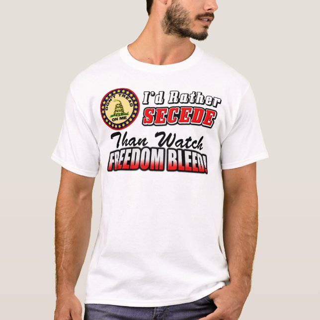 Camiseta Eu preferencialmente Secede! (Frente)
