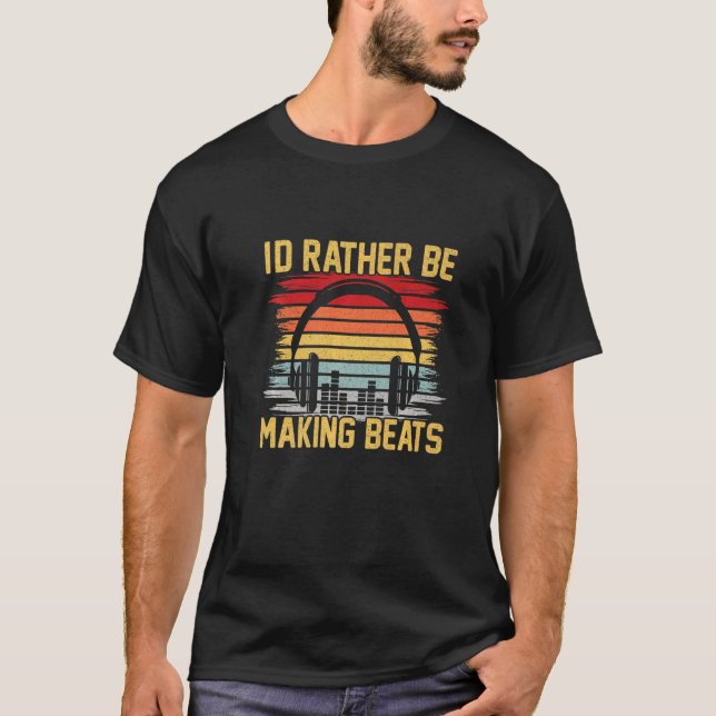Camiseta Eu Preferencialmente Ser Fazer Beat Makers Music P (Frente)