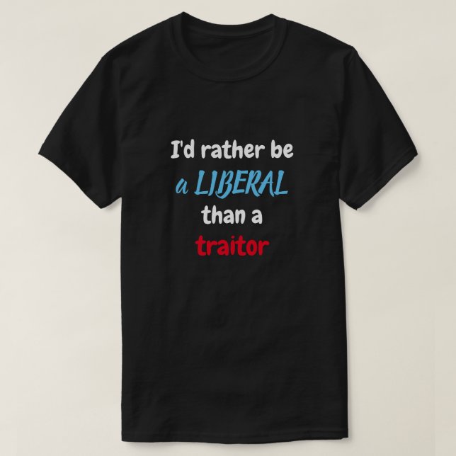 Camiseta Eu preferencialmente ser liberal (Frente do Design)
