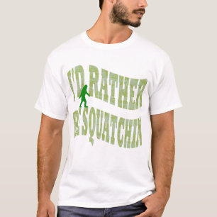 Camiseta Eu preferencialmente ser um camo verde esquadrão