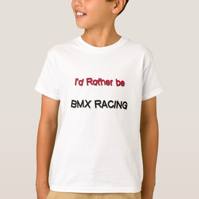 Camiseta Eu preferencialmente seria competência de Bmx (Frente)