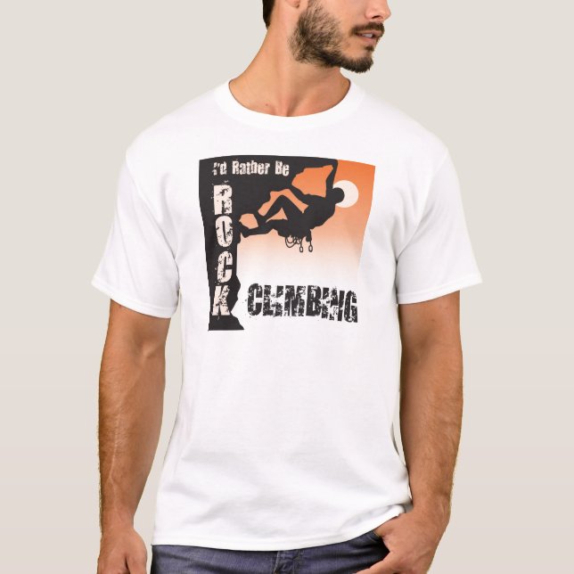 Camiseta Eu preferencialmente seria escalada (Frente)
