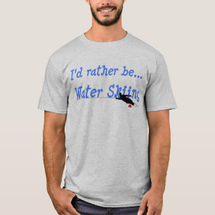 Camiseta Eu preferencialmente seria t-shirt do esqui