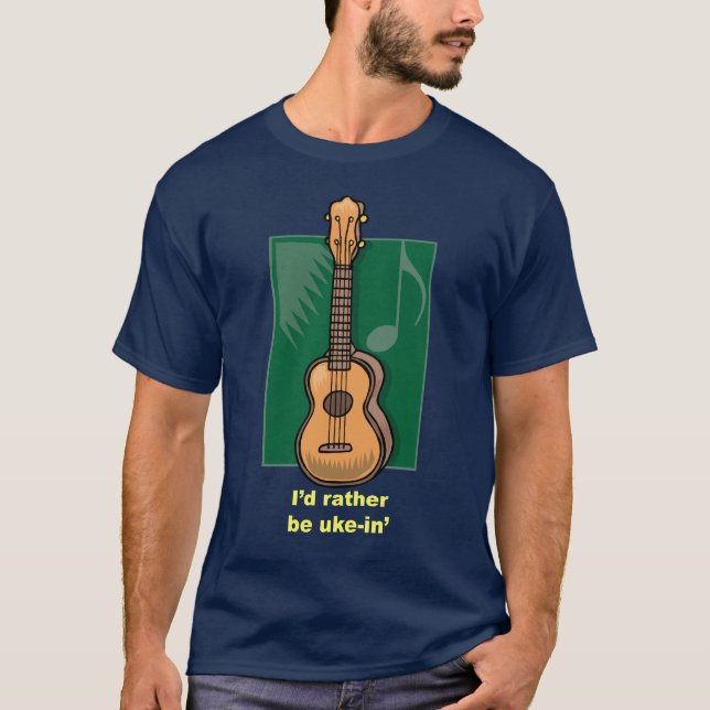 Camiseta Eu preferencialmente seria Uke-in (Frente)