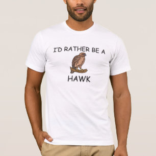 Camiseta Eu preferencialmente seria um falcão