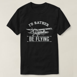 Camiseta Eu Preferencialmente Voando Piloto De Avião De Av