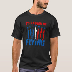 Camiseta Eu Preferencialmente Voando Piloto De Avião Voador
