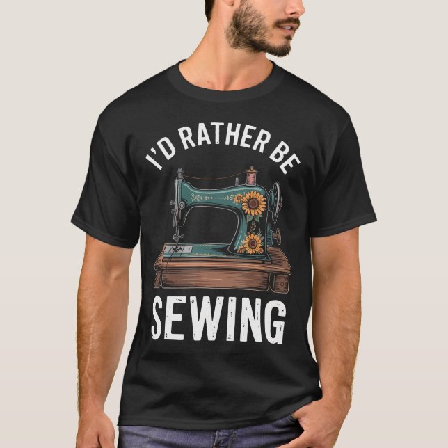 Camiseta Eu Preferiria Estar (Frente)