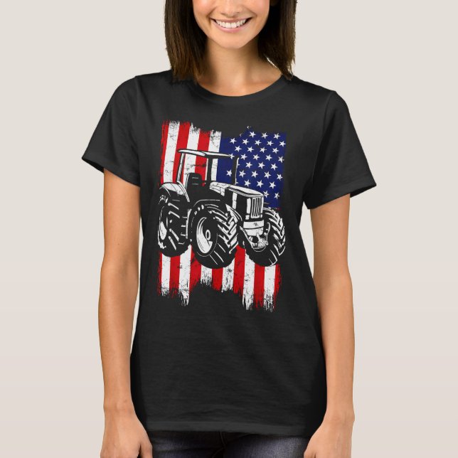 Camiseta Eu Preferiria Estar Agricultando Presentes Engraça (Frente)