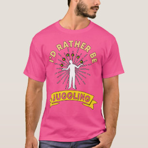 Camiseta EU Preferiria Estar Malabarizando Presente de Mala