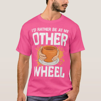 Camiseta EU Preferiria Estar Na Minha Outra Roda Para Argil