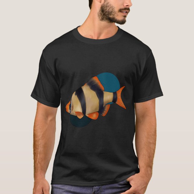 Camiseta Eu preferiria estar pescando  (Frente)