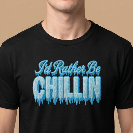 Camiseta Eu Preferiria Estar Relaxando