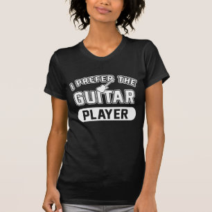 Camiseta Eu prefiro o guitarrista