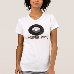 Camiseta Eu Prefiro Vinil T-Shirt