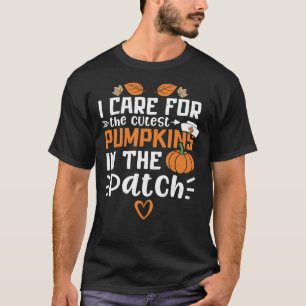 Camiseta Eu Preocupo-Me Com Os Pumpkins Mais Cortes No Patc