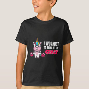 Camiseta Eu Preparei Queimar A Louca - Engraçado Unicórnio