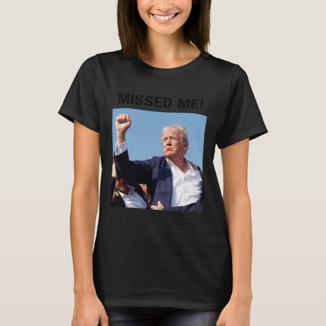 Camiseta Eu! Presidente Trump (Frente)