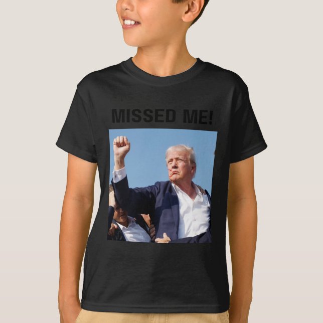Camiseta Eu! Presidente Trump (Frente)