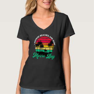 Camiseta Eu Procuro Praias E Surf Morro Bay Navegando No Ca