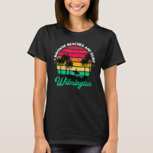 Camiseta Eu Procuro Praias E Surf Wilmington Surfing No Nor