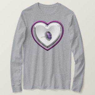 Camiseta Eu Prometo Meu Amor Para Vocês Senhoras Longas Ado