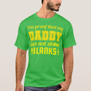 Camiseta Eu Prometo Que Meu Pai Não Atira Em Vazios