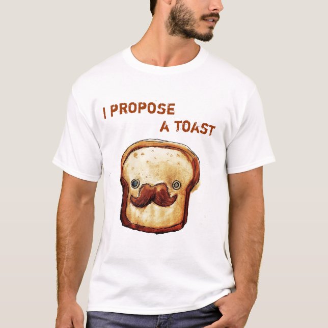 Camiseta Eu propor um brinde (Frente)