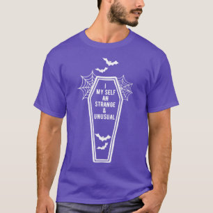 Camiseta Eu Próprio Sou Estranho E Incomum 1
