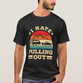 Camiseta Eu Puxando Meu Trailer de Camping