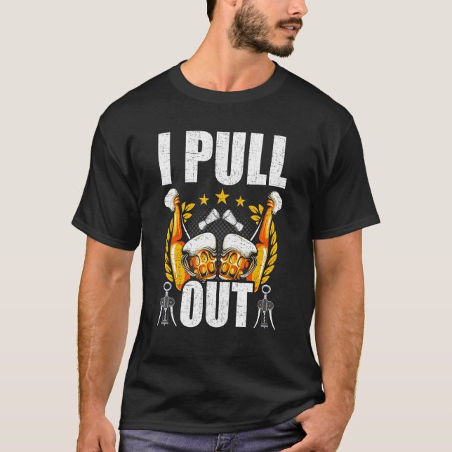 Camiseta Eu Puxo Barman Bar Tendendo (Frente)