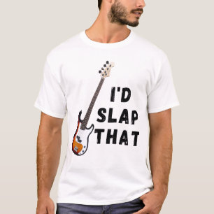 Camiseta Eu quebraria isso: baixo guitarra