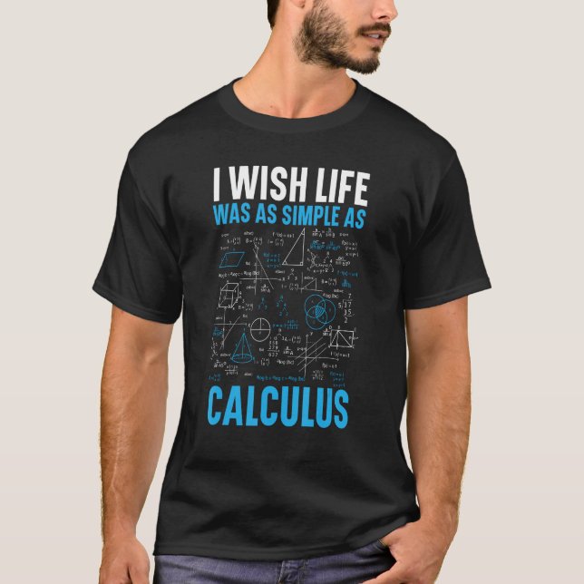 Camiseta Eu Queria Que A Vida Fosse Tão Simples Como O Prof (Frente)